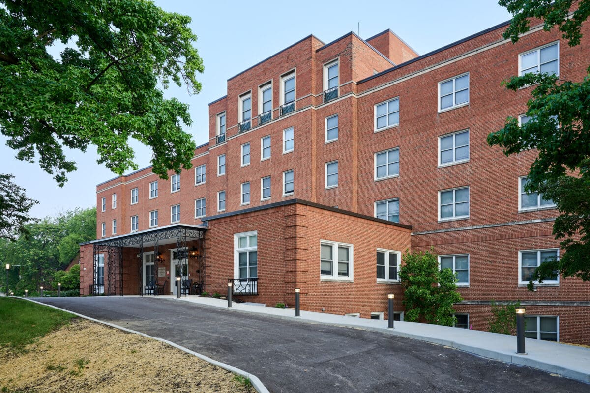 The exterior of Margaret Wagner Apartments