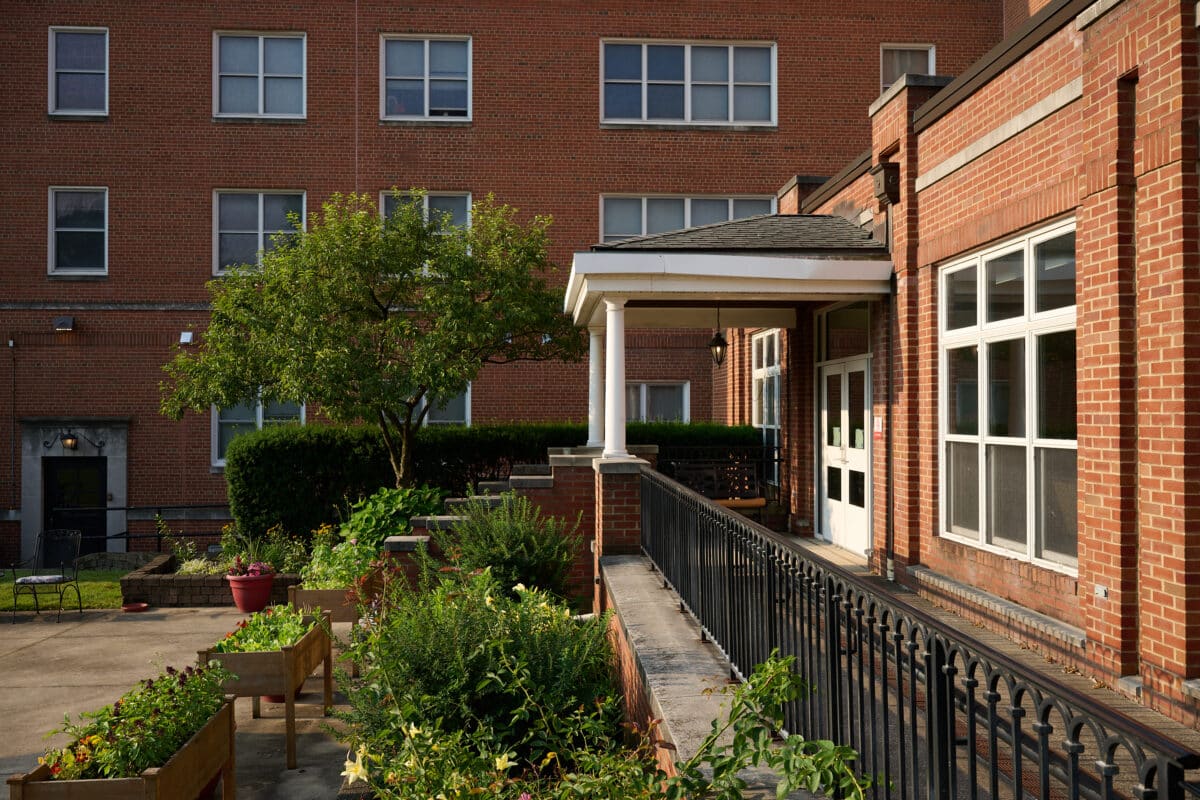 The exterior of Margaret Wagner Apartments
